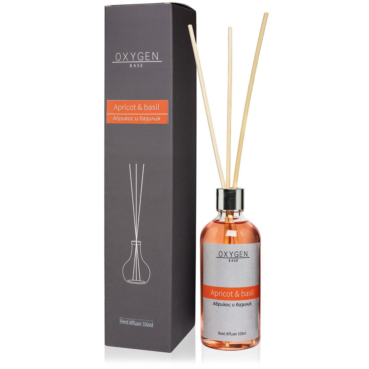 Ароматический диффузор Oxygen Home Абрикос с базиликом
