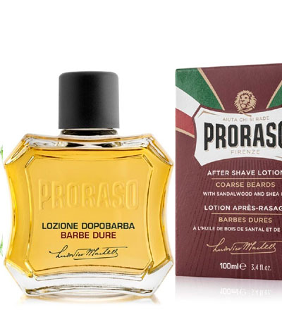 Лосьон после бритья PRORASO  питательный с маслом сандала и маслом ши- 100мл.