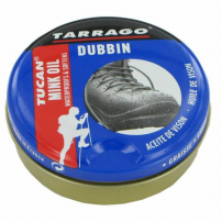 Крем-пропитка для туристической обуви Tucan Mink Oil TARRAGO, металлическая банка, 100 мл.