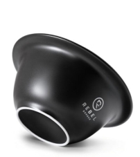 Фарфоровая чаша для бритья REBEL BARBER Black Matt Shaving Bowl