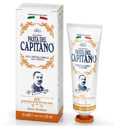Зубная паста Pasta del Capitano 1905 Vitamins ACE / 1905 С комплексом витаминов -75 мл.