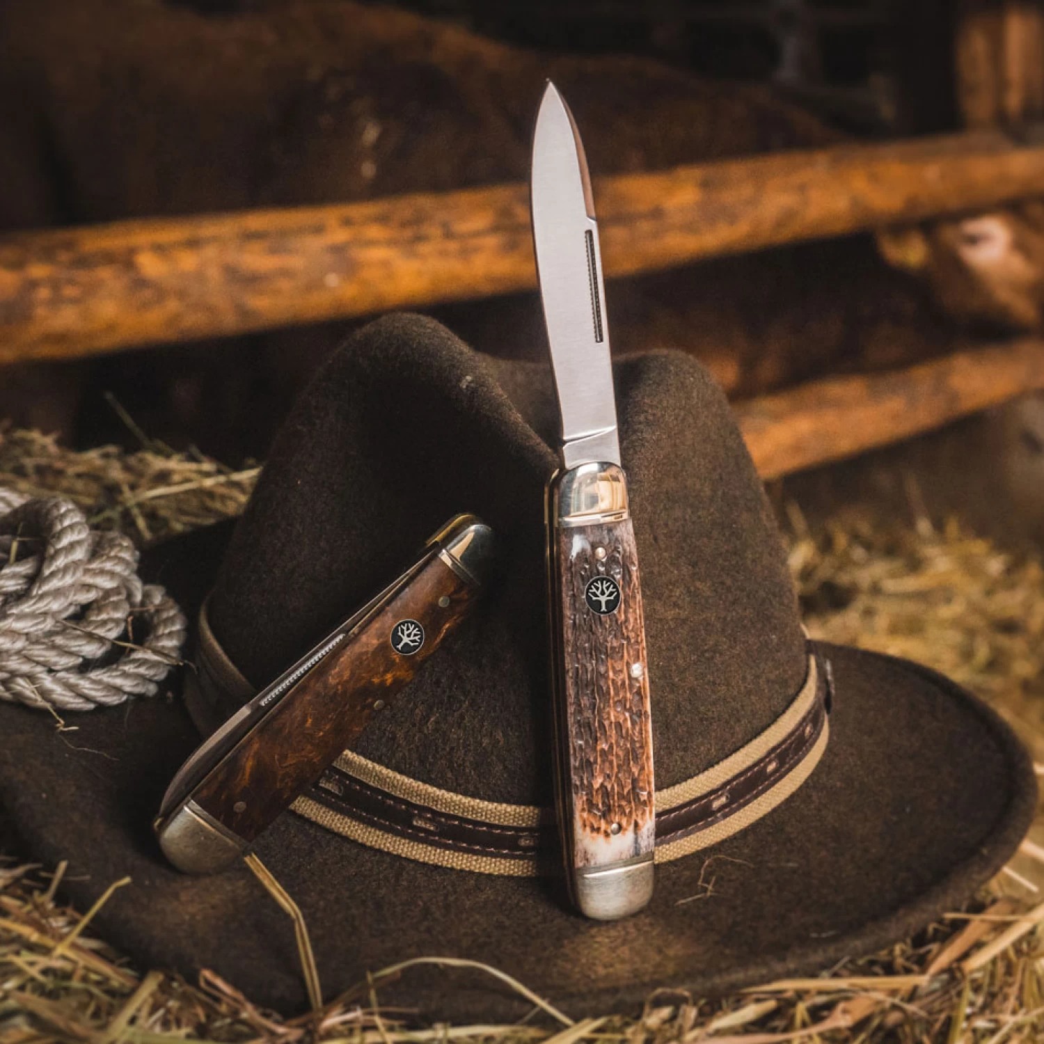 Нож BOKER CATTLE KNIFE CURLY BIRCH BK110910