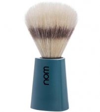 Помазок NOM CARL, щетина кабана, голубой пластик