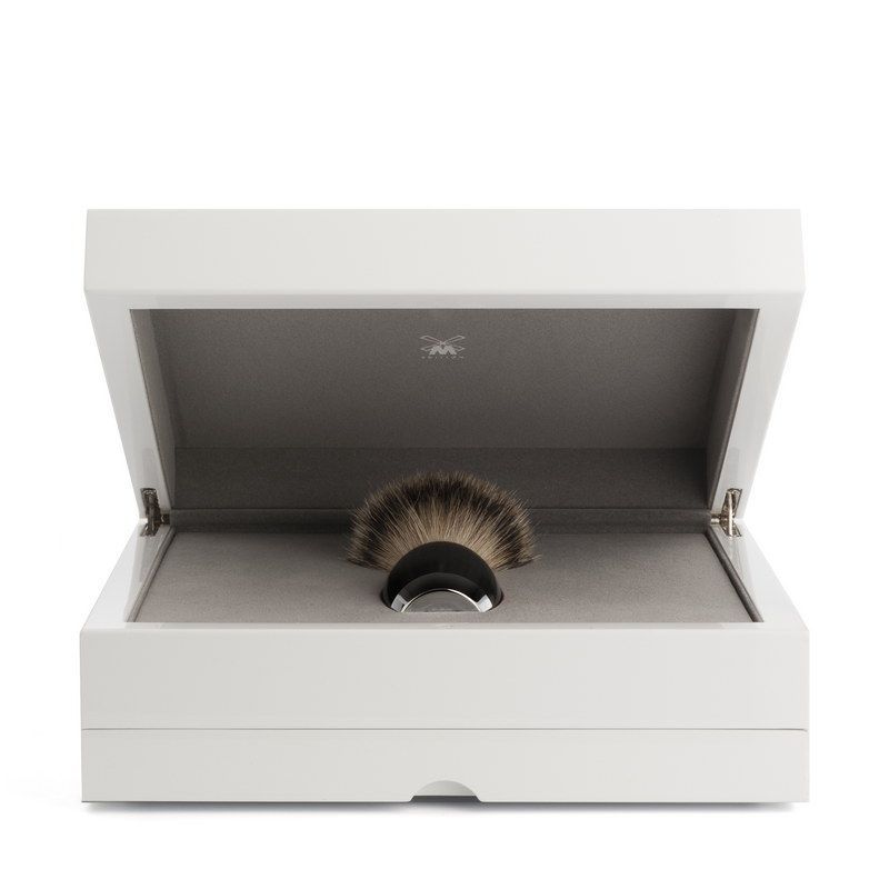 Помазок MUEHLE EDITION, барсучий ворс высшей категории Silvertip, карбон