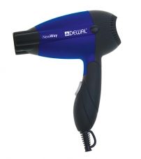 Фен дорожный складной DEWAL New Way, синий, 1000Вт