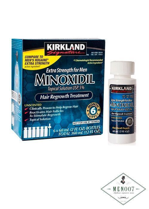 Лосьон kirkland Киркланд5% -6×60мл.