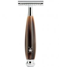 Т-образная бритва MUEHLE VIVO, смола, цвет рога