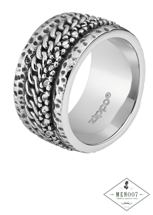 Кольцо с цепочным орнаментом (19,1 мм) ZIPPO