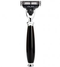 Бритва MUEHLE PURIST, Mach3, черная смола