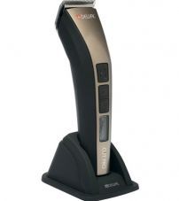 Машинка для стрижки DEWAL CUT PRO, 0.7-1,9 мм, аккум/сетев, Led диспл, 1 нож,4 нас.